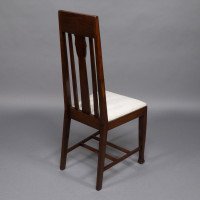 E. A. Taylor Attributed, a Set of Eight Arts & Crafts Glasgow School Oak Dining Chairs - Thumbnail 19
