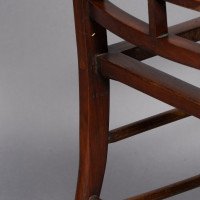 Jas Shoolbred & Co., Aesthetic Movement Pair of Walnut Side or Dining Chairs - Thumbnail 17