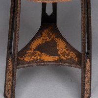 Liberty & Co., Intricately Carved Arts & Crafts side table - Thumbnail 13