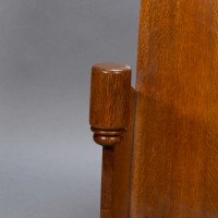 Gerard Rietveld style of. A modernist oak armchair with turned hand rests - Thumbnail 12