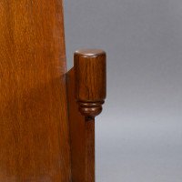 Gerard Rietveld style of. A modernist oak armchair with turned hand rests - Thumbnail 13