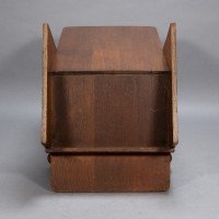 Gerard Rietveld style of. A modernist oak armchair with turned hand rests - Thumbnail 17