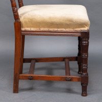 Charles Mills & Sons, Set of Three Aesthetic Side Chairs with Ebonised Turnings - Thumbnail 14