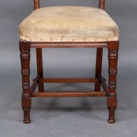 Charles Mills & Sons, Set of Three Aesthetic Side Chairs with Ebonised Turnings - Thumbnail 16