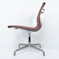 Charles & Ray Eames for Herman Miller. Early Swivel Aluminium Revolving Desk Chair - Thumbnail 5