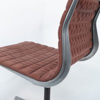 Charles & Ray Eames for Herman Miller. An Early Swivel Aluminium Revolving Desk Chair - Thumbnail 15