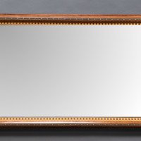 Edward Barnsley. Exceptional Arts & Crafts Handmade Walnut Landscape Mirror - Thumbnail 4
