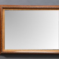Edward Barnsley. Exceptional Arts & Crafts Handmade Walnut Landscape Mirror - Thumbnail 3