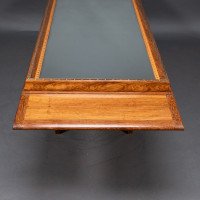 Edward Barnsley. Exceptional Arts & Crafts Handmade Walnut Landscape Mirror - Thumbnail 10