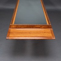 Edward Barnsley. Exceptional Arts & Crafts Handmade Walnut Landscape Mirror - Thumbnail 9