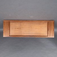 Edward Barnsley. Exceptional Arts & Crafts Handmade Walnut Landscape Mirror - Thumbnail 17