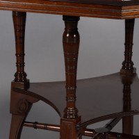 Jas Shoolbred, attributed. An Aesthetic Movement Octagonal Shaped Centre Table - Thumbnail 13