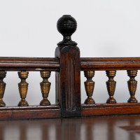 Bruce Talbert, Style of. By Gillow & Co., Aesthetic Oak Knee Hole Desk - Thumbnail 8