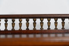 Bruce Talbert, Style of. By Gillow & Co., Aesthetic Oak Knee Hole Desk - Thumbnail 7
