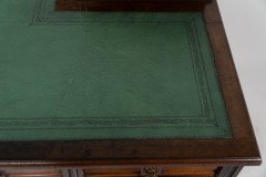 Bruce Talbert, Style of. By Gillow & Co., Aesthetic Oak Knee Hole Desk - Thumbnail 11