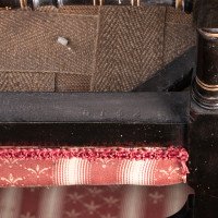 R. Whytock & Co., Rare Set of Four Aesthetic Movement Walnut Ebonised & Parcel Gilt Side Chairs - Thumbnail 9