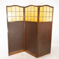 Liberty & Co. Attributed, a good three fold screen - Thumbnail 12