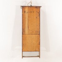 Arts & Crafts Oak & Chequer Inlaid Wall Cabinet - Thumbnail 15
