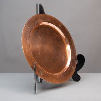 Birmingham Guild of Handicraft. An Arts & Crafts Four Piece Hand-hammered Dressing Table or Desk Set - Thumbnail 4