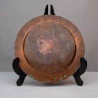 Birmingham Guild of Handicraft. An Arts & Crafts Four Piece Hand-hammered Dressing Table or Desk Set - Thumbnail 5