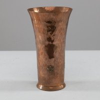 Birmingham Guild of Handicraft. An Arts & Crafts Four Piece Hand-hammered Dressing Table or Desk Set - Thumbnail 7