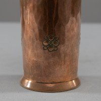 Birmingham Guild of Handicraft. Arts & Crafts Four Piece Hand-hammered Dressing Table or Desk Set - Thumbnail 9