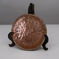 Birmingham Guild of Handicraft. Arts & Crafts Four Piece Hand-hammered Dressing Table or Desk Set - Thumbnail 11
