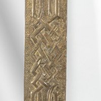 Margaret Gilmour School. Arts & Crafts Oblong Brass Mirror - Thumbnail 7