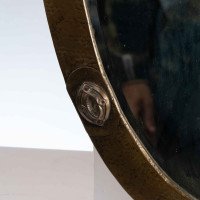 Arts & Crafts, Hand-Hammered Brass Mirror with Celtic Details (c.1900) - Thumbnail 6