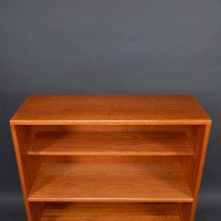 Mid-Century, Teak Bookshelves with Five Adjustable Shelves (c.1960) - Thumbnail 6
