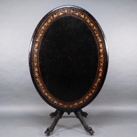 Gillows, attributed. An Aesthetic Movement Tilt Top Dining Table with Floral Inlays - Thumbnail 10