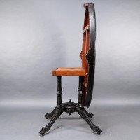 Gillows, attributed. An Aesthetic Movement Tilt Top Dining Table with Floral Inlays - Thumbnail 11
