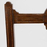 Arts & Crafts Side Chair with Ebony & Pewter Inlays, Probably Waring & Gillow - Thumbnail 7