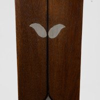 Arts & Crafts Side Chair with Ebony Pewter Inlays, probably Waring & Gillow - Thumbnail 12
