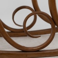 Gustav Siegel Attributed, Made by Thonet, a Bentwood & Cane Rocking Chair - Thumbnail 11
