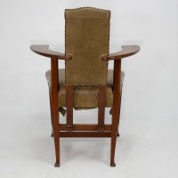 George Walton. An Arts & Crafts Glasgow School Oak 'Abingdon' Armchair - Thumbnail 12