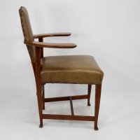 George Walton. An Arts & Crafts Glasgow School Oak 'Abingdon' Armchair - Thumbnail 5