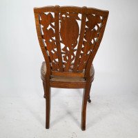 Arthur Heygate Mackmurdo for the Century Guild. Important Art Nouveau Chair - Thumbnail 8