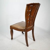 Arthur Heygate Mackmurdo for the Century Guild. Important Art Nouveau Chair - Thumbnail 10