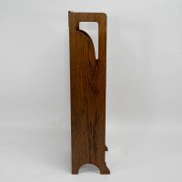 Wylie & Lochhead, attributed. A Glasgow-Style Arts & Crafts Oak Magazine Rack - Thumbnail 2
