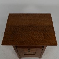 G. M. Ellwood for J. S. Henry. Oak & Inlaid Coal Purdonium - Thumbnail 7