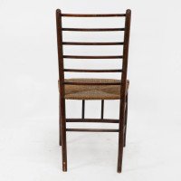 Liberty & Co., A Pair of Arts & Crafts Side Chairs with Finely Rushed Seats - Thumbnail 13