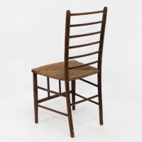 Liberty & Co., A Pair of Arts & Crafts Side Chairs with Finely Rushed Seats - Thumbnail 14
