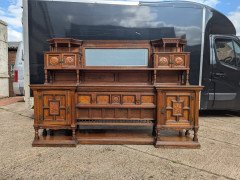 Bruce Talbert for Gillows. Aesthetic Movement Exhibition Quality Oak Sideboard. - Thumbnail 2