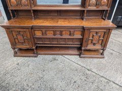 Bruce Talbert for Gillows. Aesthetic Movement Exhibition Quality Oak Sideboard. - Thumbnail 9