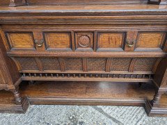 Bruce Talbert for Gillows. Aesthetic Movement Exhibition Quality Oak Sideboard. - Thumbnail 10