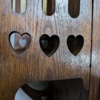 Liberty and Co attributed. Arts and Crafts Glazed Oak Bookcase. - Thumbnail 18
