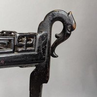 Aesthetic Movement Japanese Tea Trolley with River Scene Decoration - Thumbnail 13