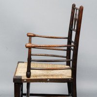Philip Webb, attributed. Morris & Co., Rare Pair of Large Sussex Armchairs, Fully Restored - Thumbnail 18