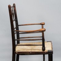 Philip Webb Attributed, Morris & Co., Rare Pair of Large Sussex Armchairs, Fully Restored - Thumbnail 20